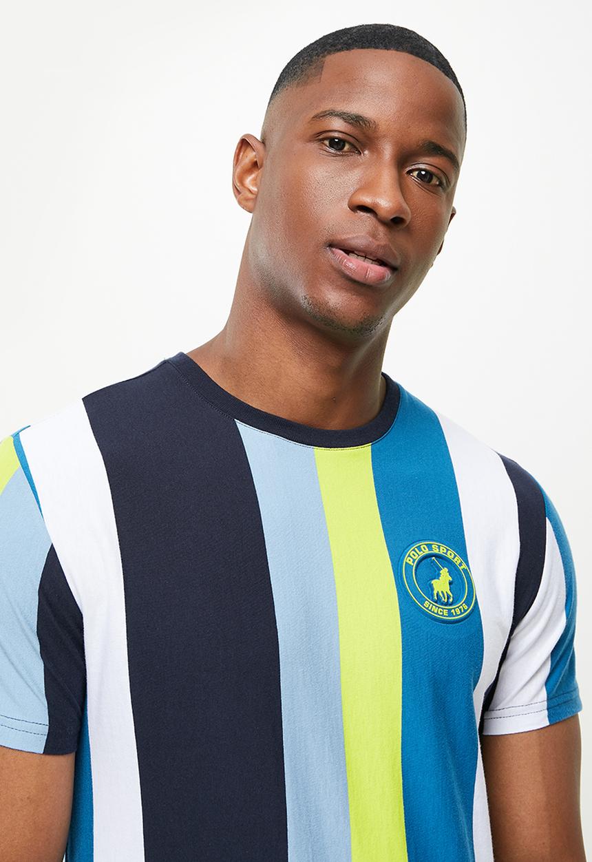 POLO - Denis short sleeve tee - blue