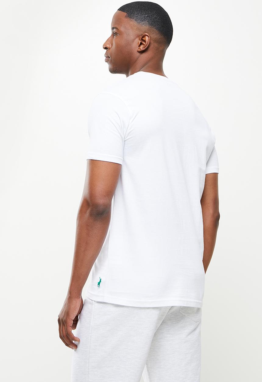 POLO - Larry short sleeve tee - white