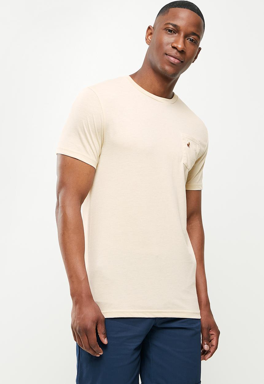 POLO - Zahir short sleeve tee - oatmeal melange
