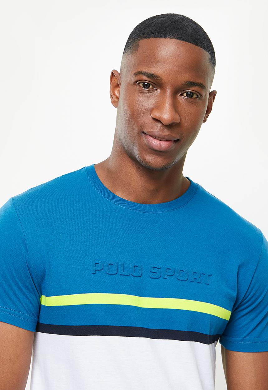POLO - Hugh short sleeve tee - white