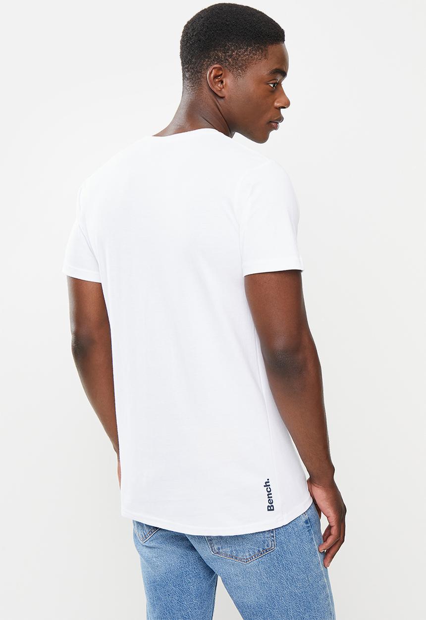 Bench - Mackreli short sleeve tee - white