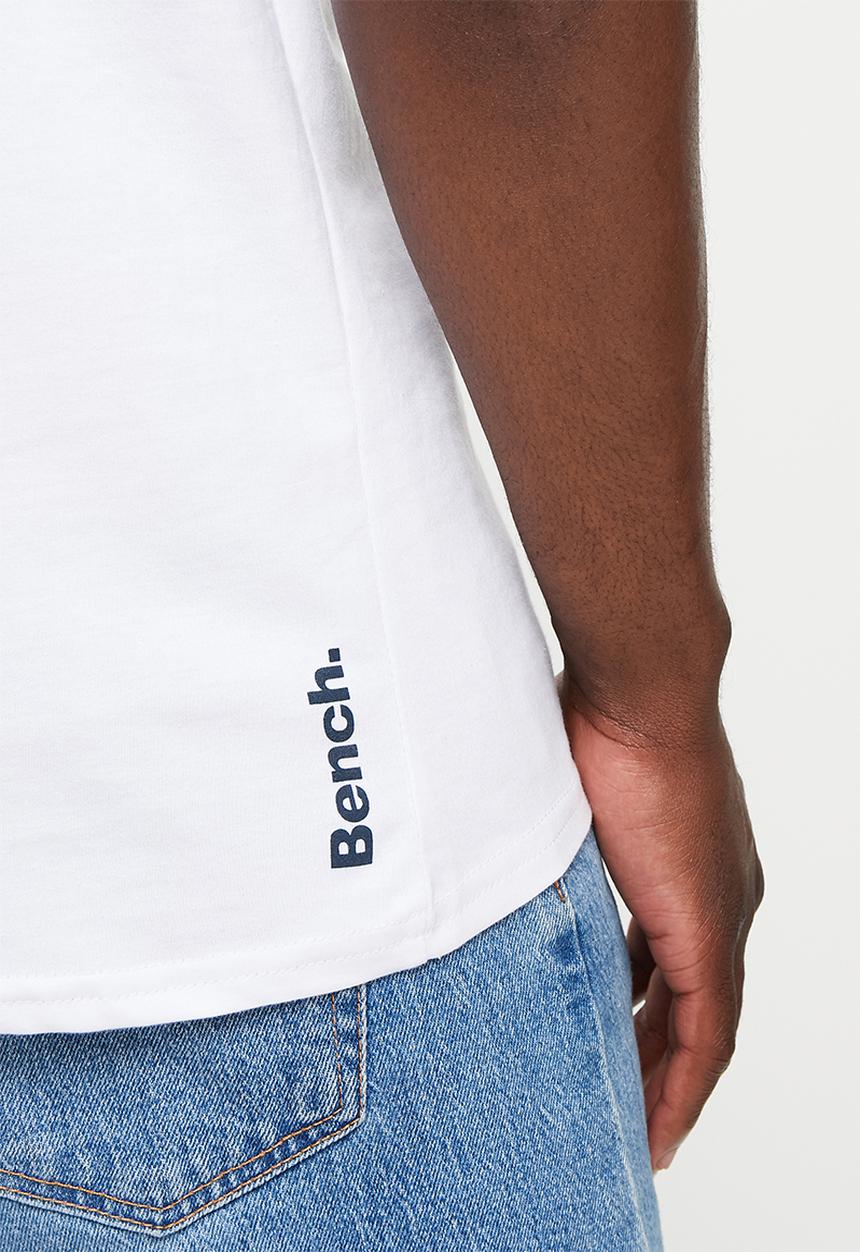 Bench - Mackreli short sleeve tee - white