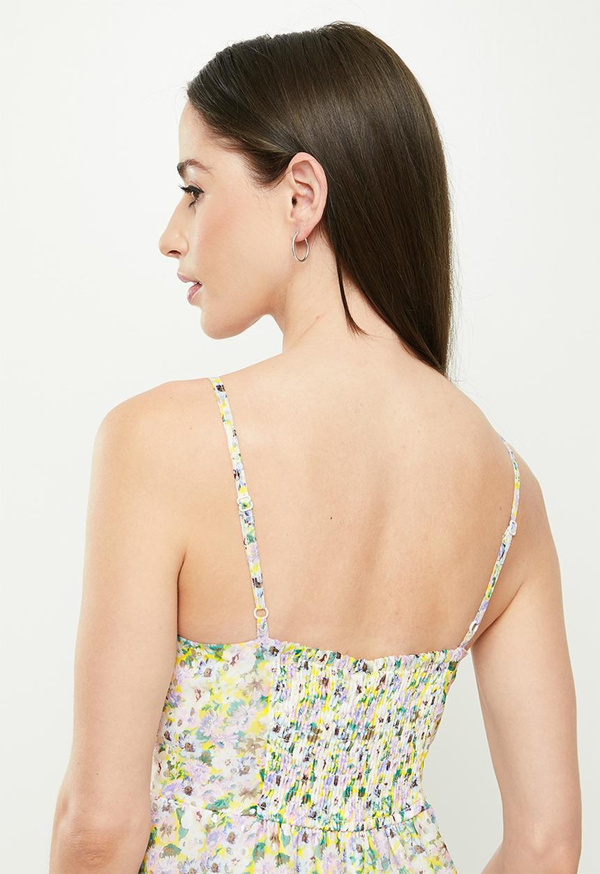 Vero Moda - Miranda singlet maxi dress - celandine