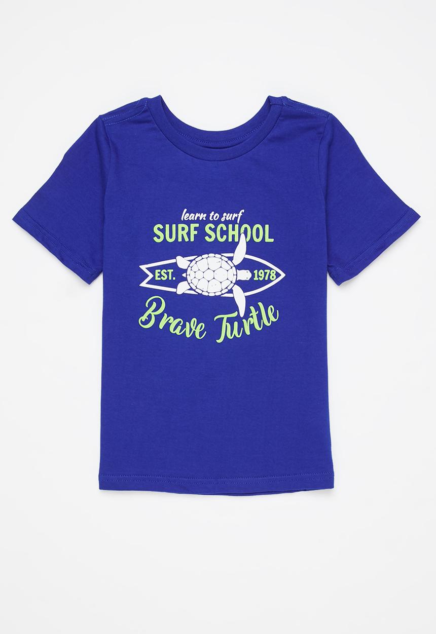 Pop Candy - Boys printed graphic t-shirt - blue