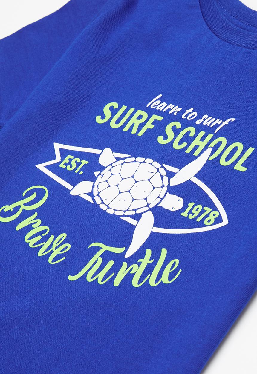 Pop Candy - Boys printed graphic t-shirt - blue
