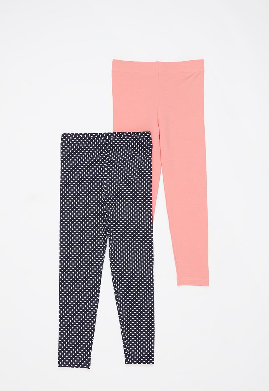 Pop Candy - Girls 2 pack leggings - multi 
