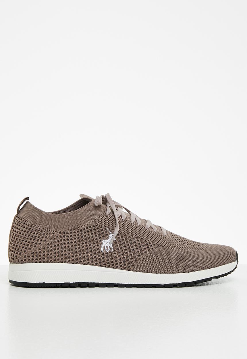 POLO - Gemma athleisure knit sneaker - dark stone
