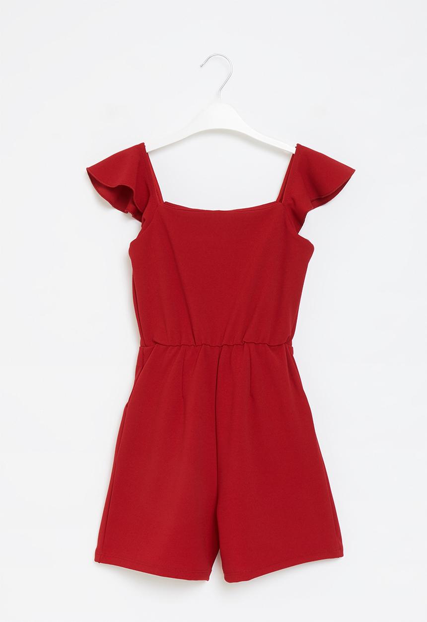 SISSY BOY - Sorella playsuit - red