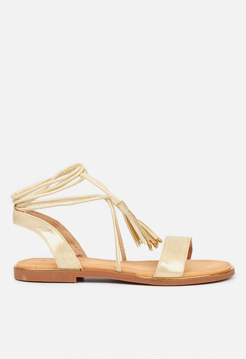 Butterfly Feet - Dahlia 3 sandal - gold