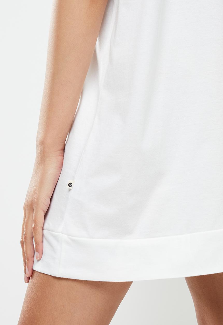 Roxy - Macrame hour tee - snow white