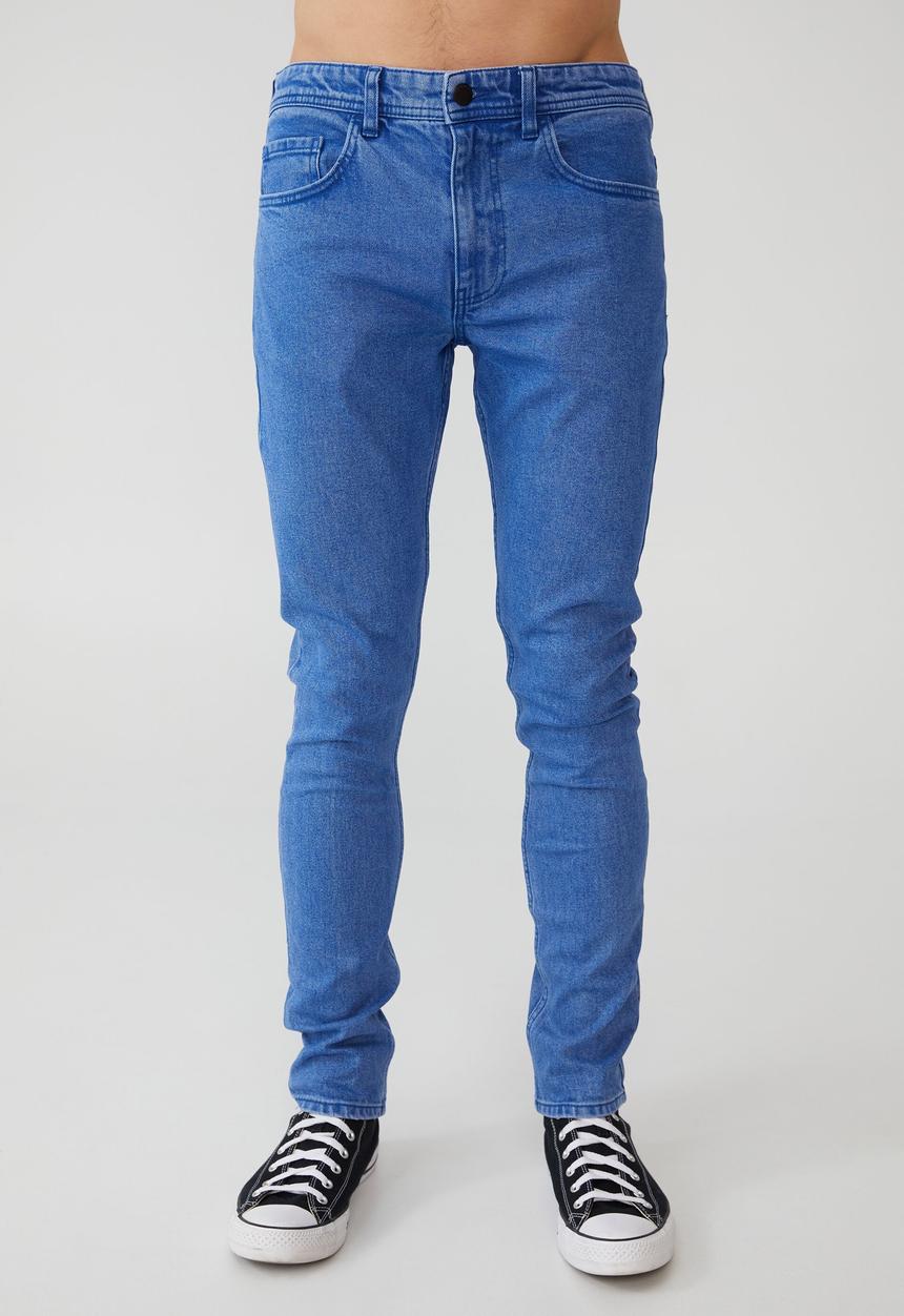 Cotton On - Super skinny jean - optic blue