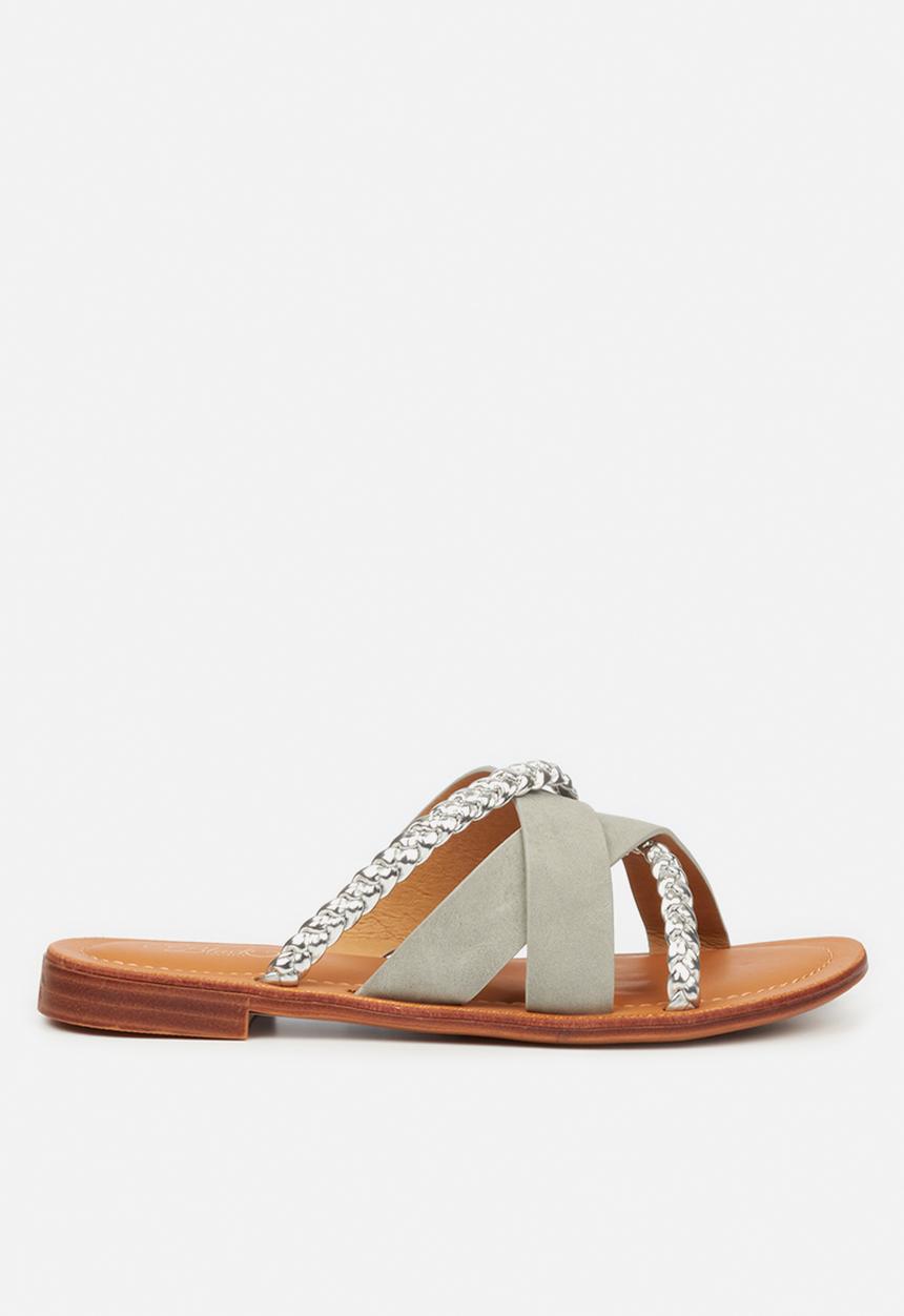 Miss Black - Sicily11 sandal - grey