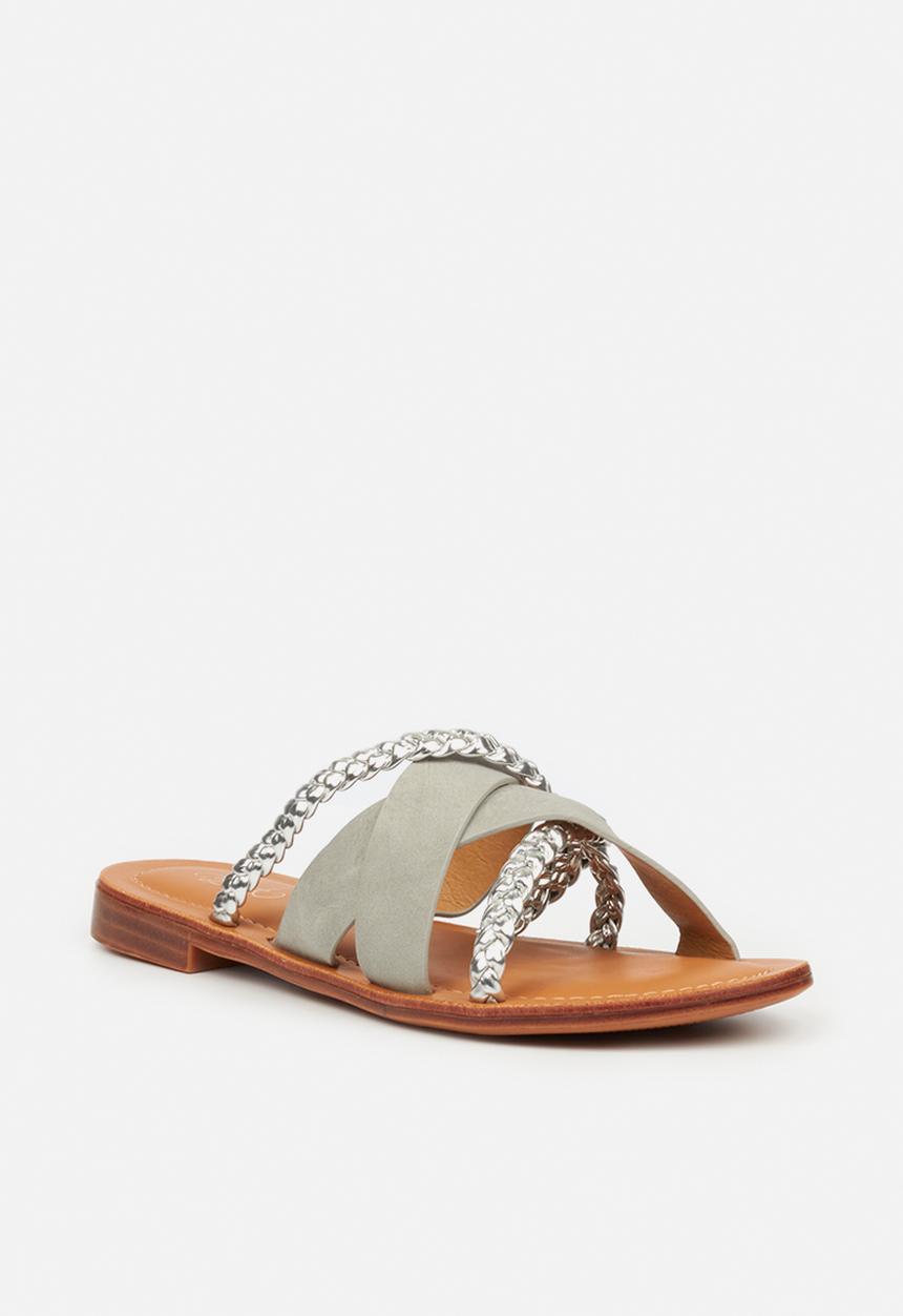 Miss Black - Sicily11 sandal - grey