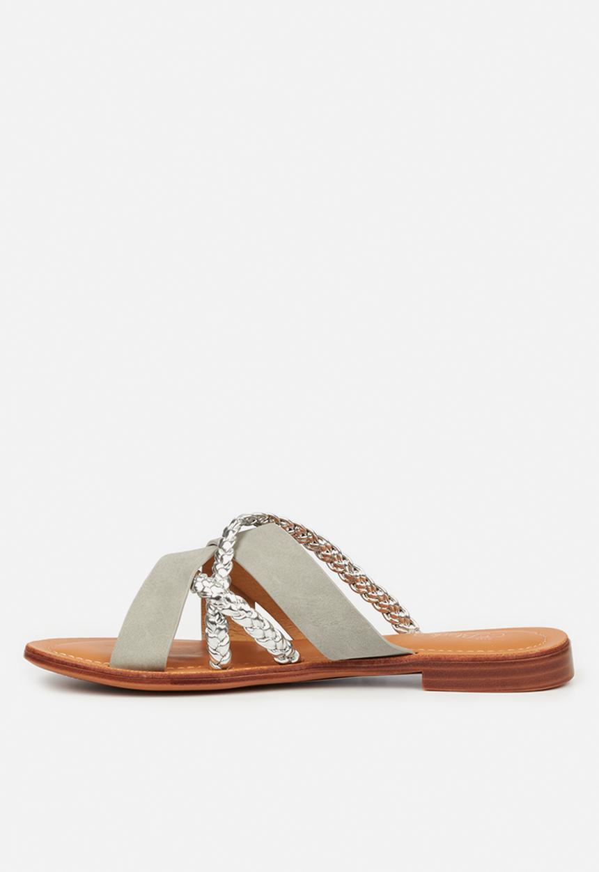 Miss Black - Sicily11 sandal - grey