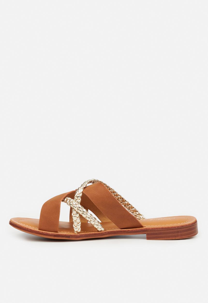 Miss Black - Sicily11 sandal - tan