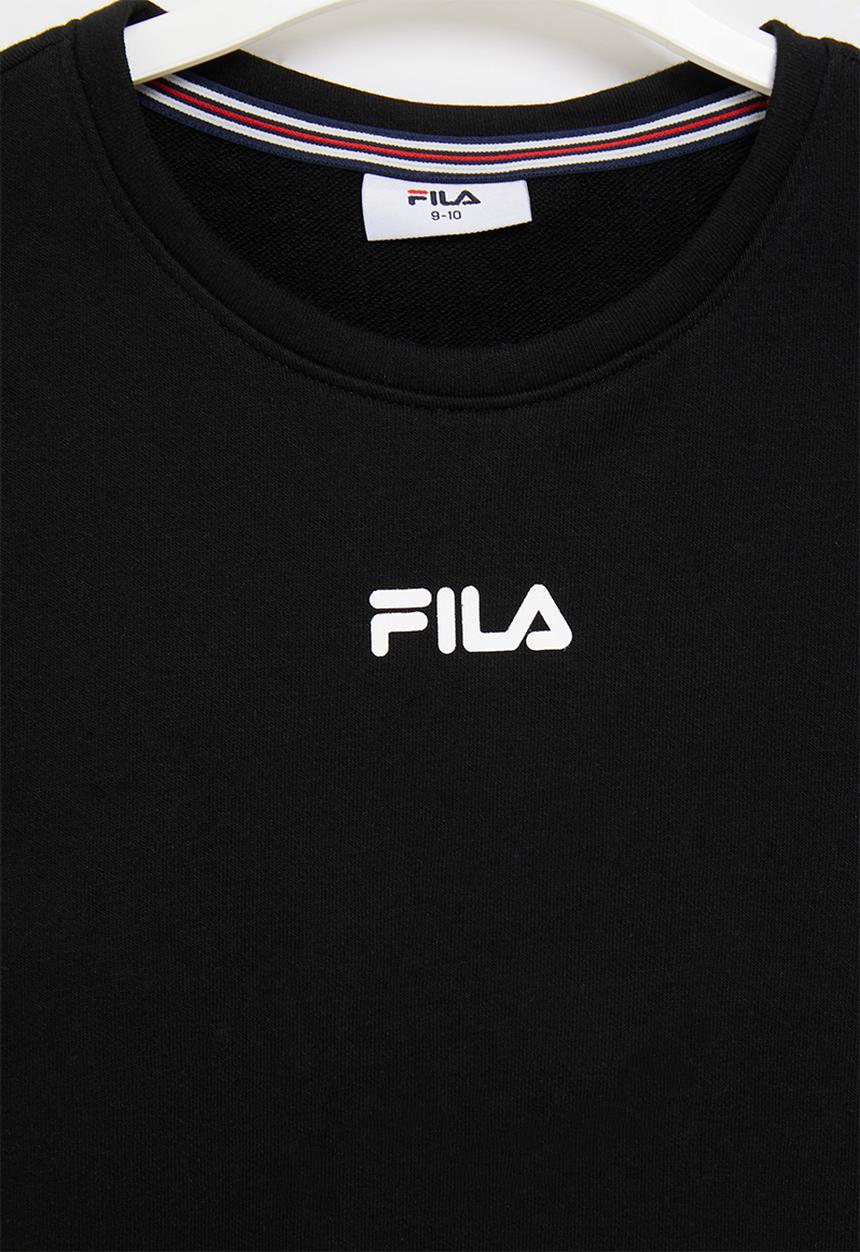 FILA - Noose alex pull crop top - black