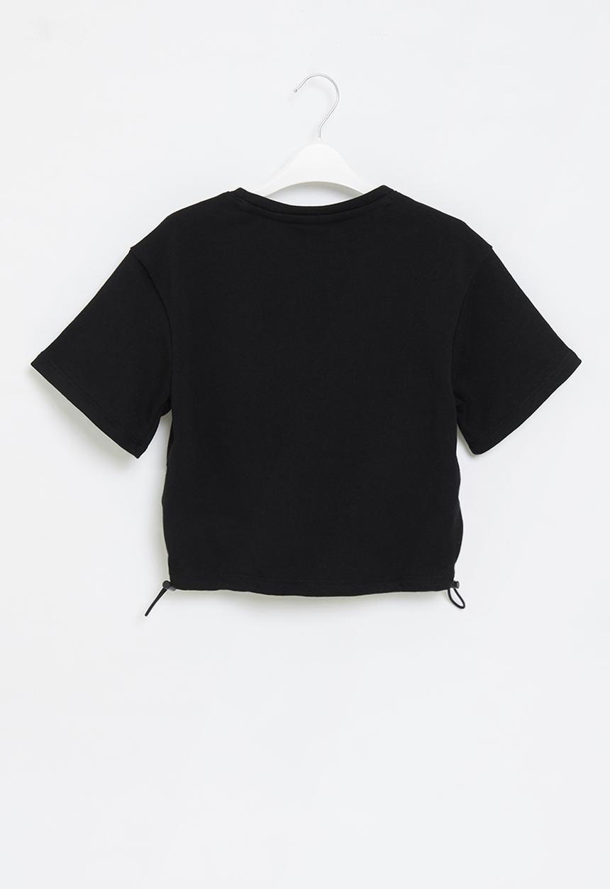 FILA - Noose alex pull crop top - black
