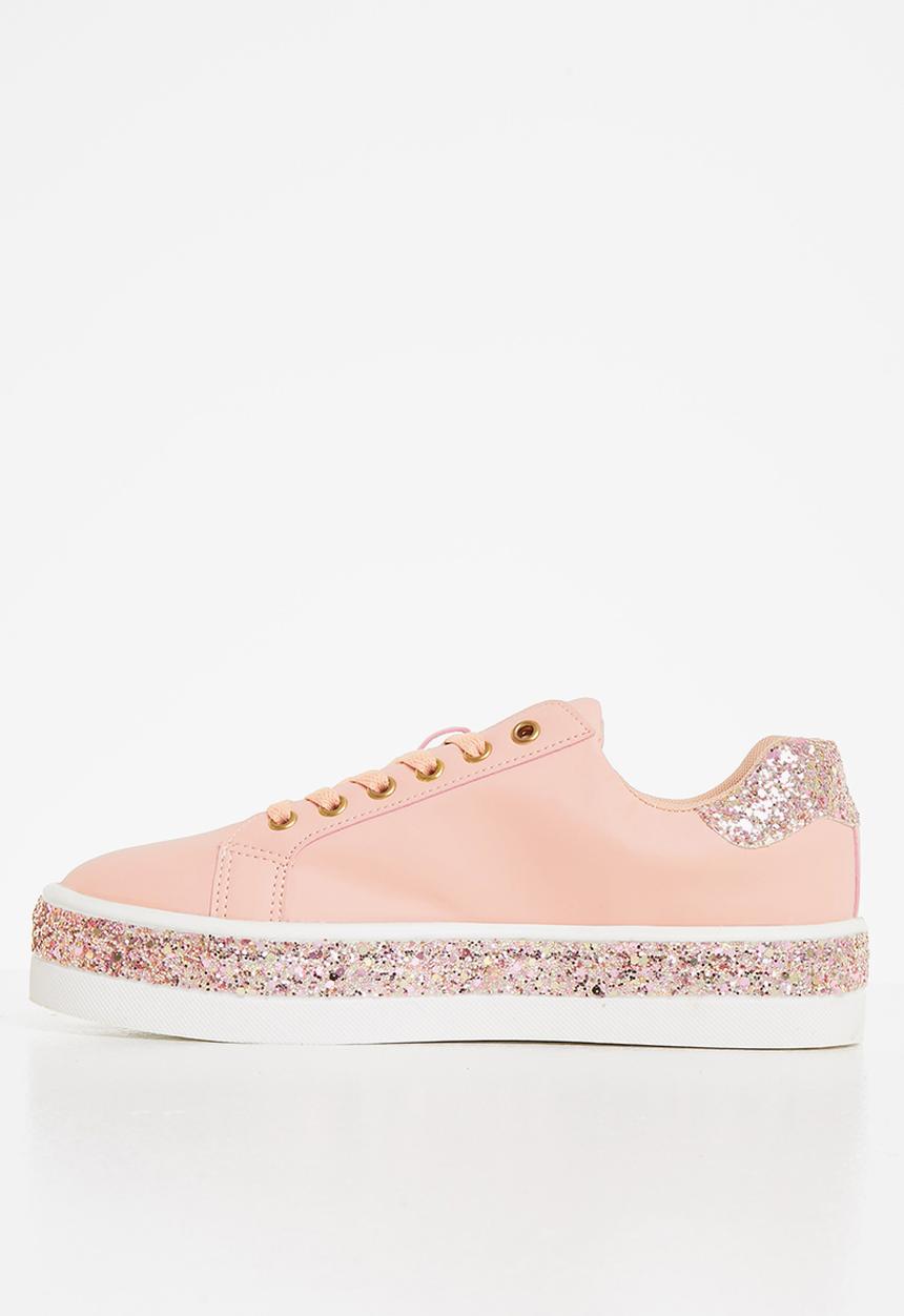 Tom Tom - Bebe glitz sneaker - mink