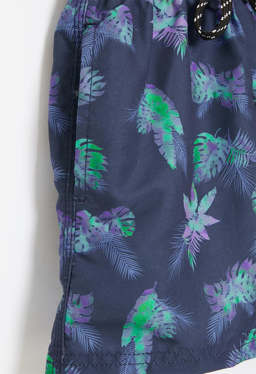 Quiksilver - Tropical gold volley 17 yth - insignia blue