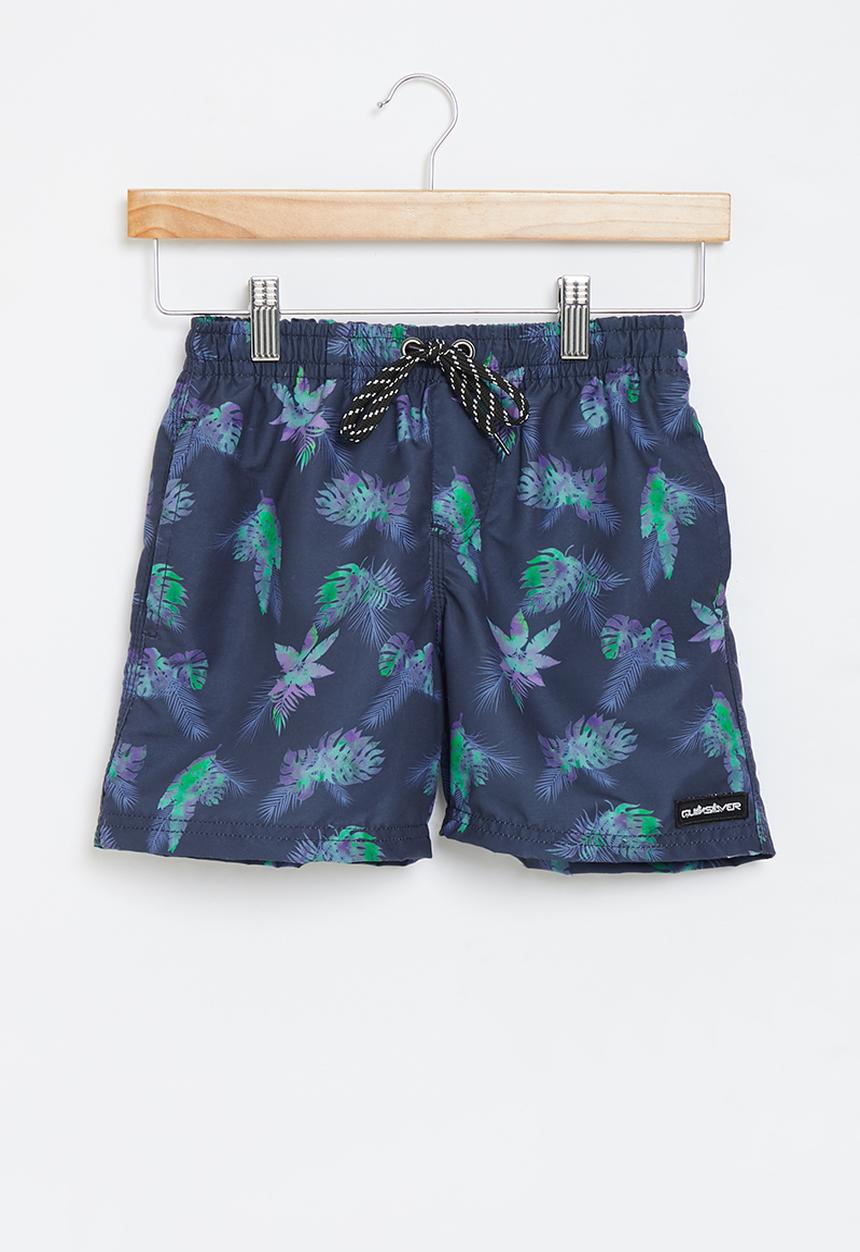 Quiksilver - Tropical gold volley 17 yth - insignia blue
