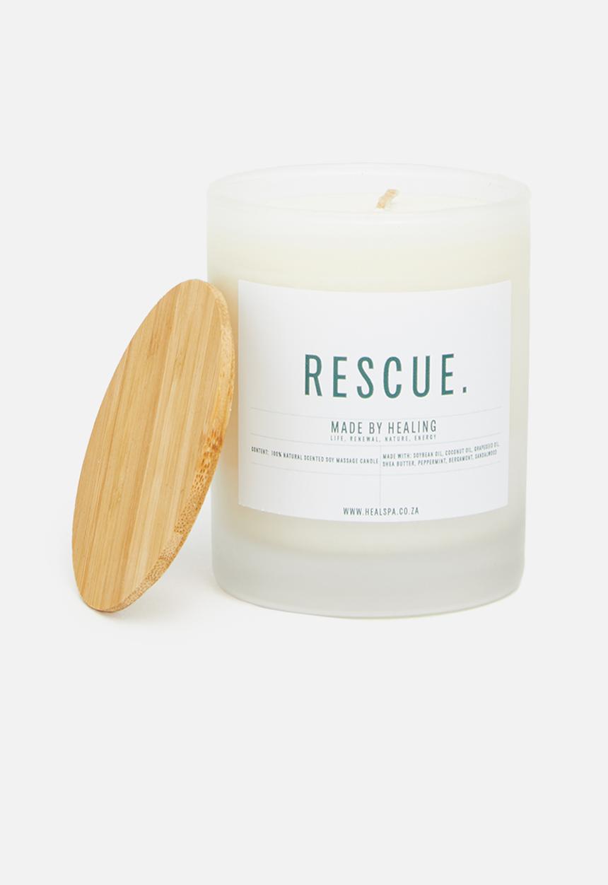 HEALING - Rescue 100% Natural Soy Massage Candle