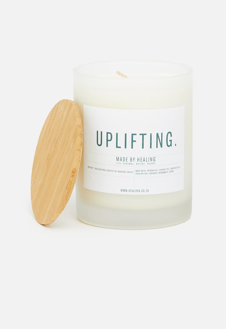 HEALING - Uplifting 100% Natural Soy Massage Candle