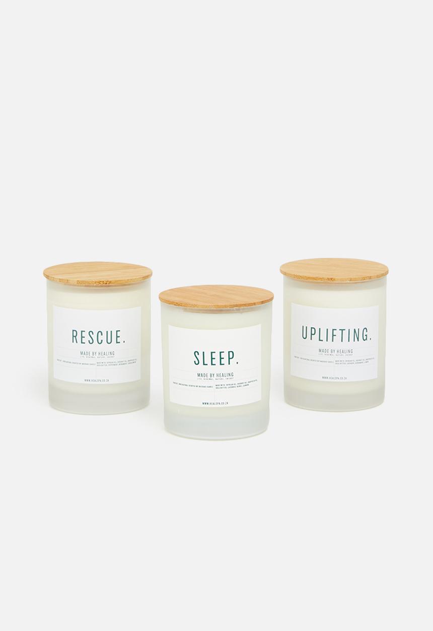 HEALING - Rescue 100% Natural Soy Massage Candle