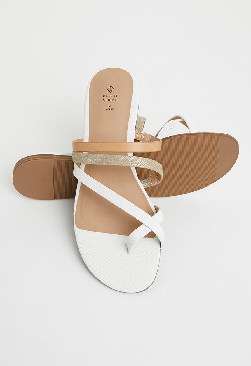 Call It Spring - Ereran sandal - white
