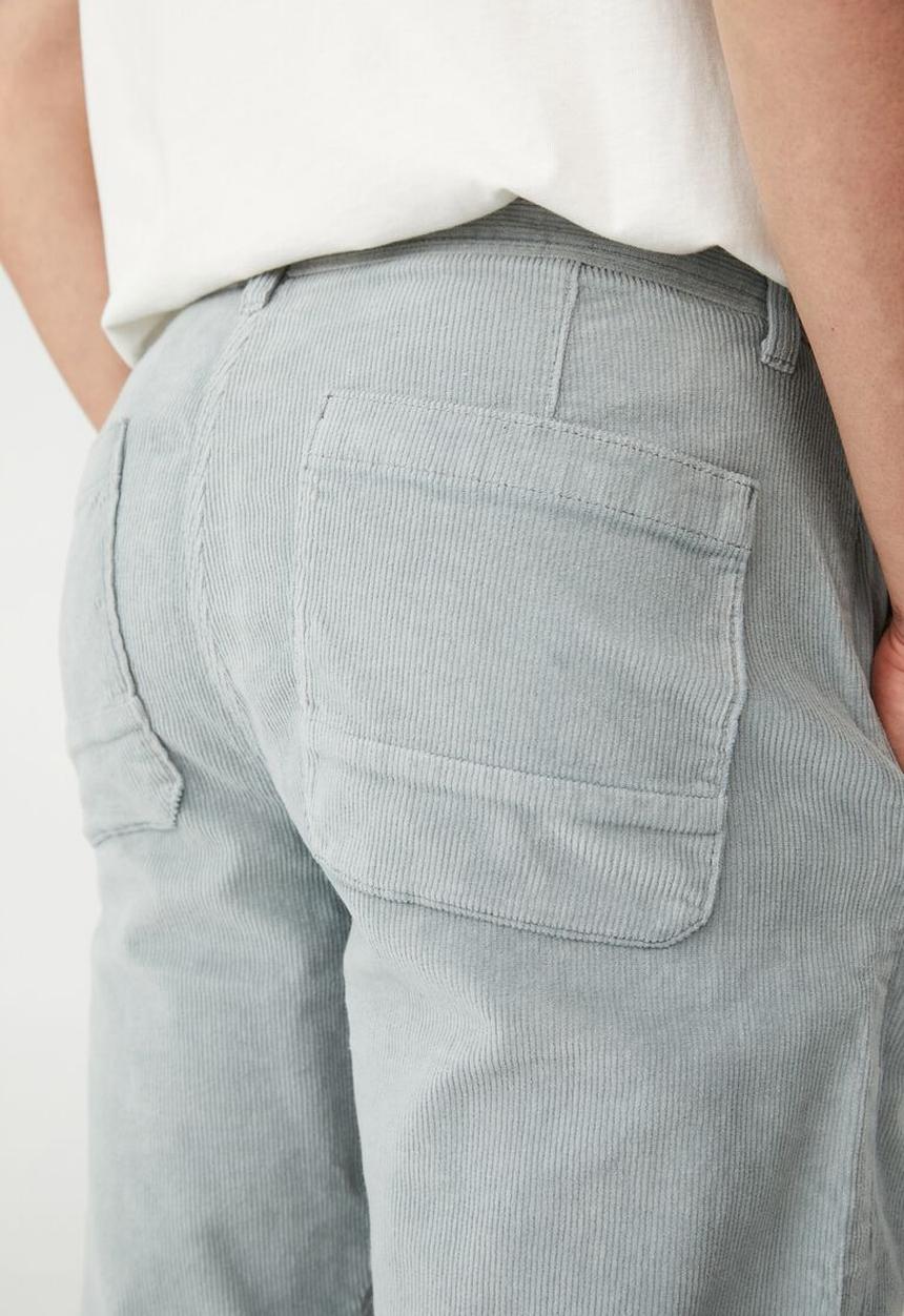 Cotton On - Beckley pant - mineral blue cord