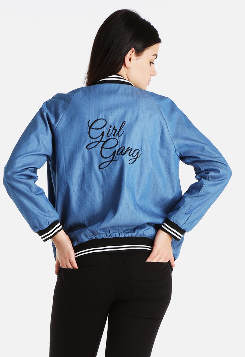 Goldie - Breaking Bad Denim Embroidered Bomber