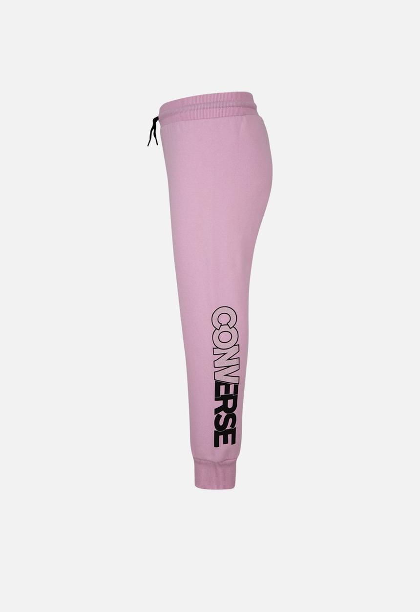 Converse - Converse faux sequin jogger  - converse pink glaze