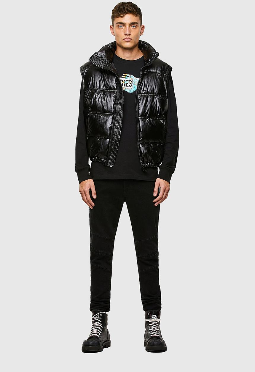 Diesel  - T-just-ls-a1 T-shirt - black