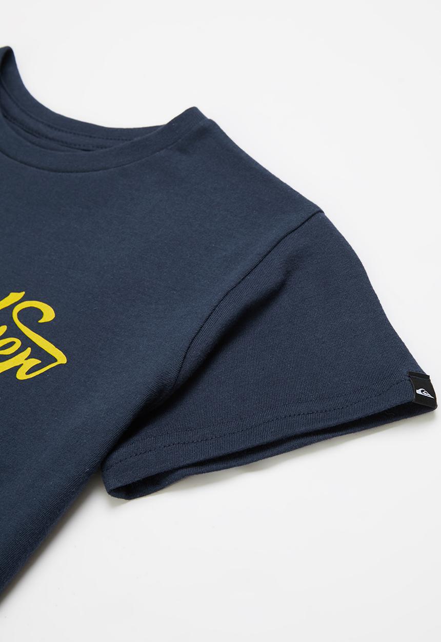 Quiksilver - Top hour short sleeve yth - navy blazer