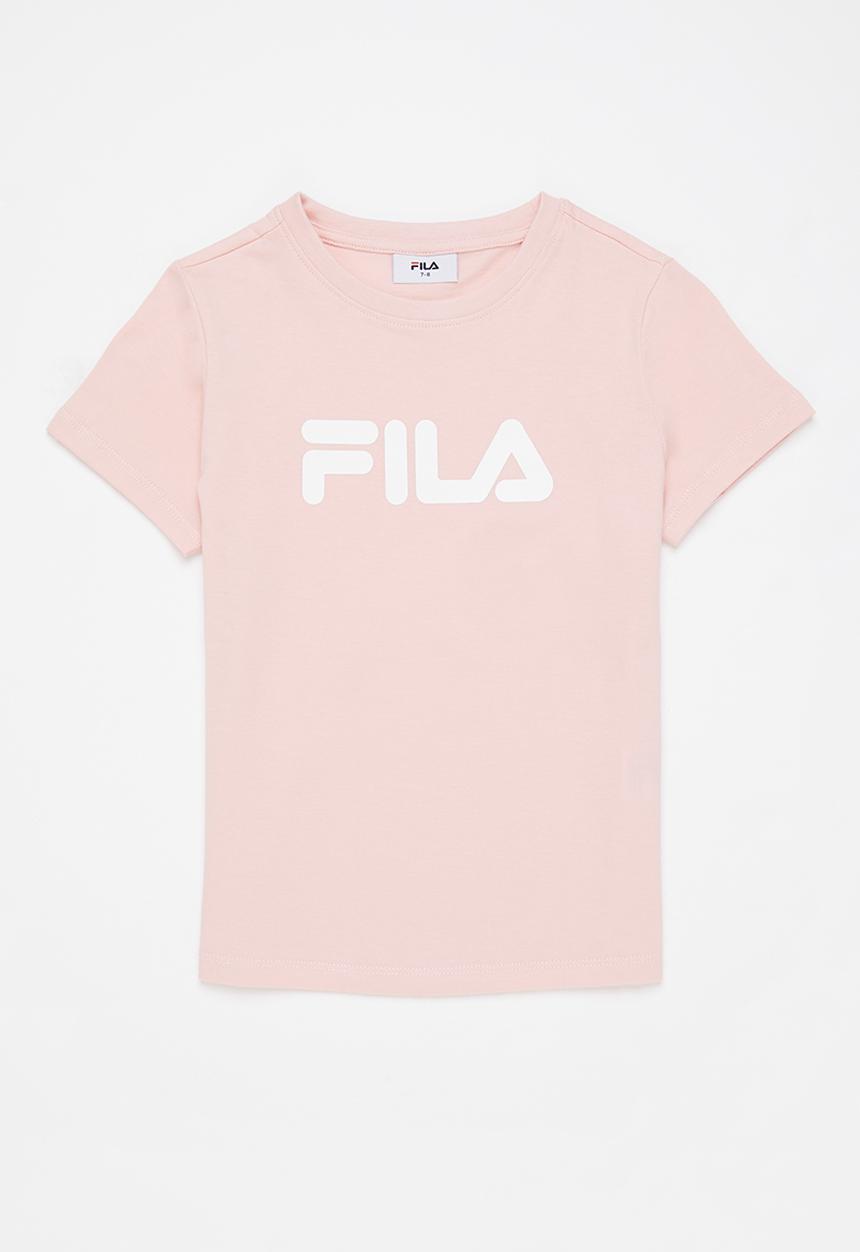 FILA - Mono deckle T-shirt - coral blush