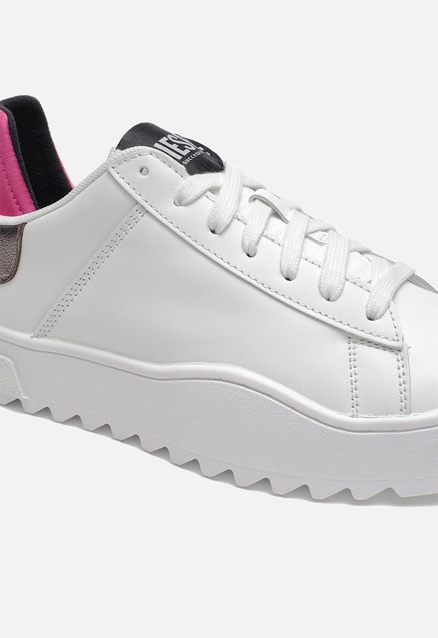 Diesel  - S-shika low lace w - white