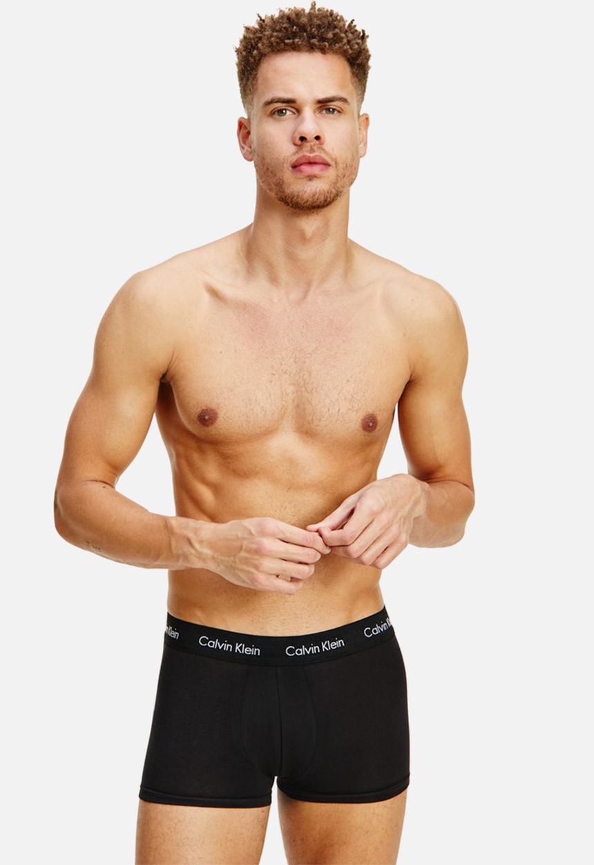 Calvin Klein - 3 pack low rise trunk - black 