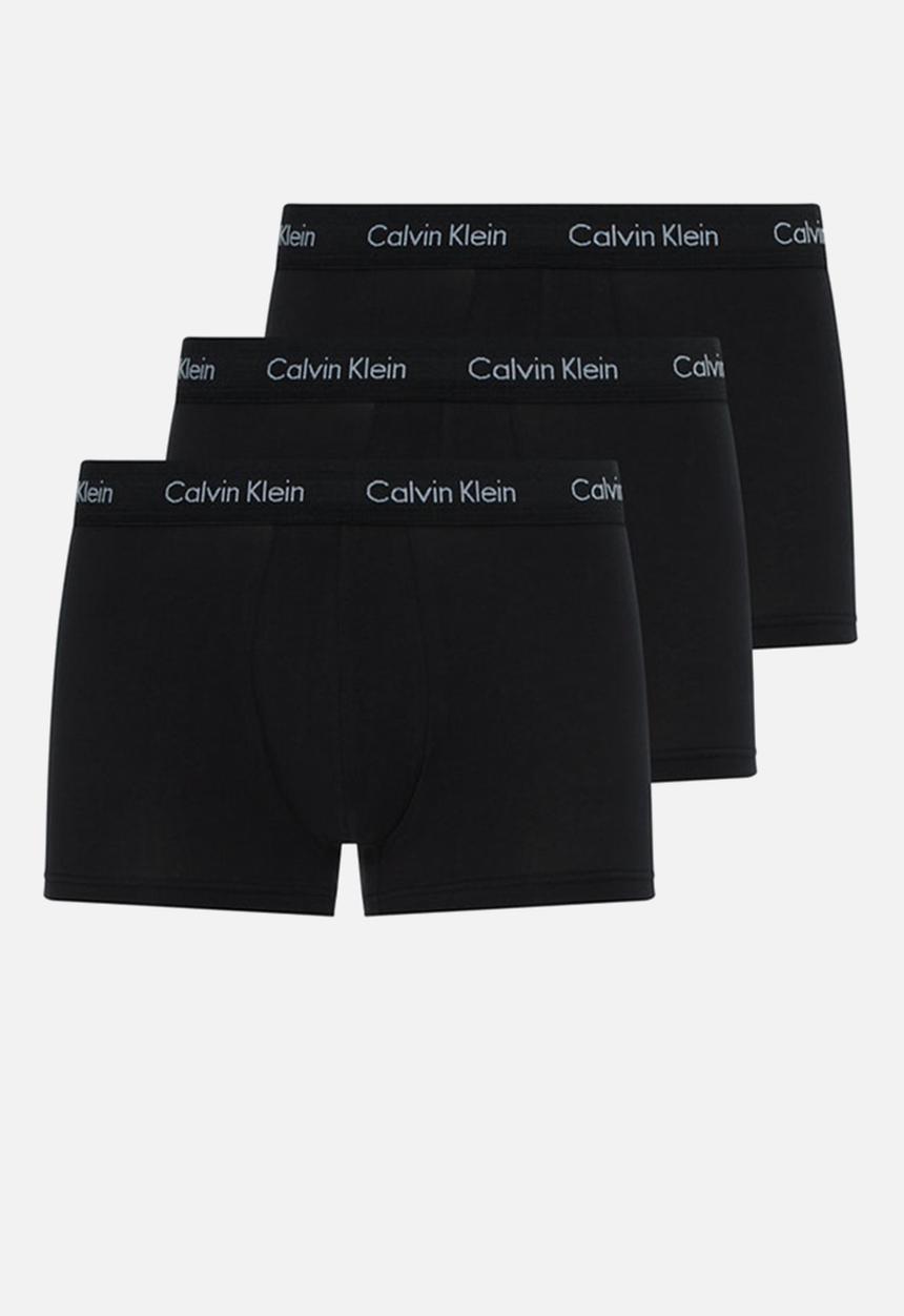 Calvin Klein - 3 pack low rise trunk - black 