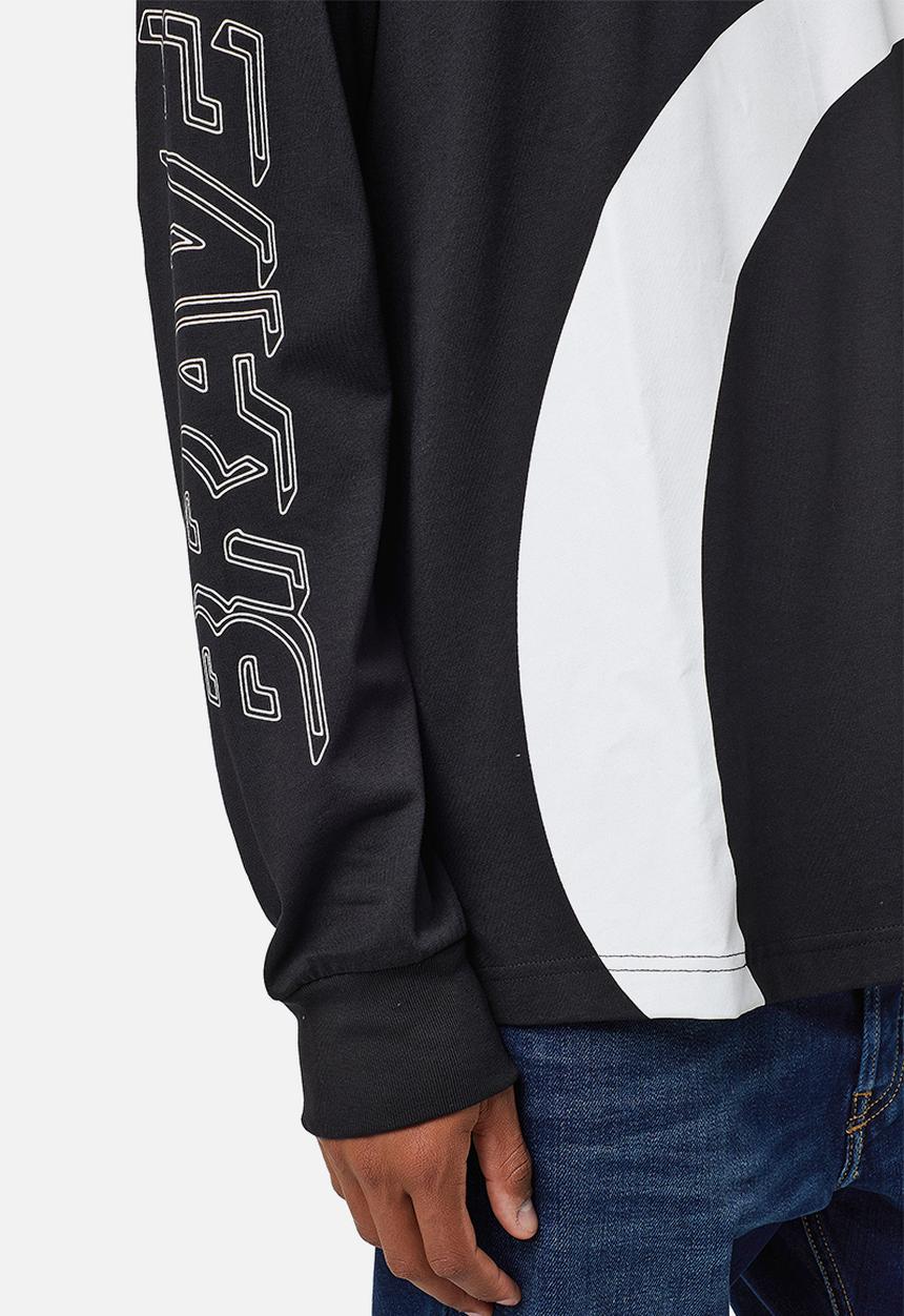 Diesel  - T-just-ls-e2 T-shirt - black