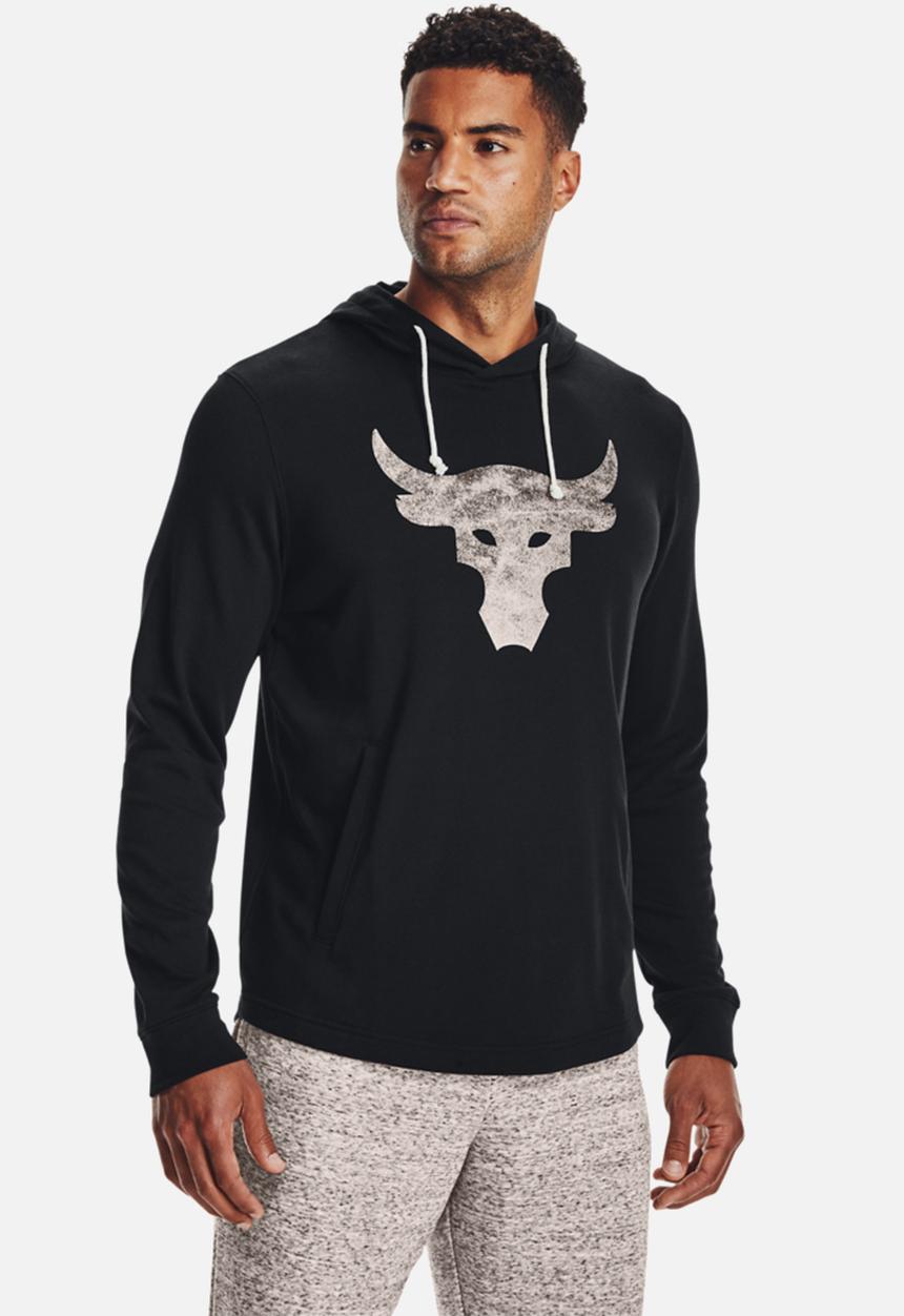 Under Armour - UA Project Rock terry Hoody - black