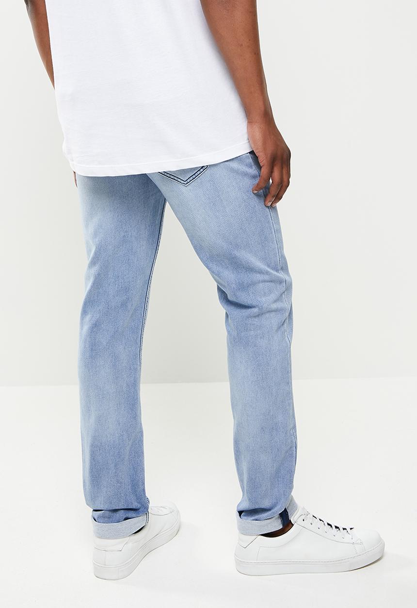 Pringle of Scotland - Light blue slim fit denim - light blue