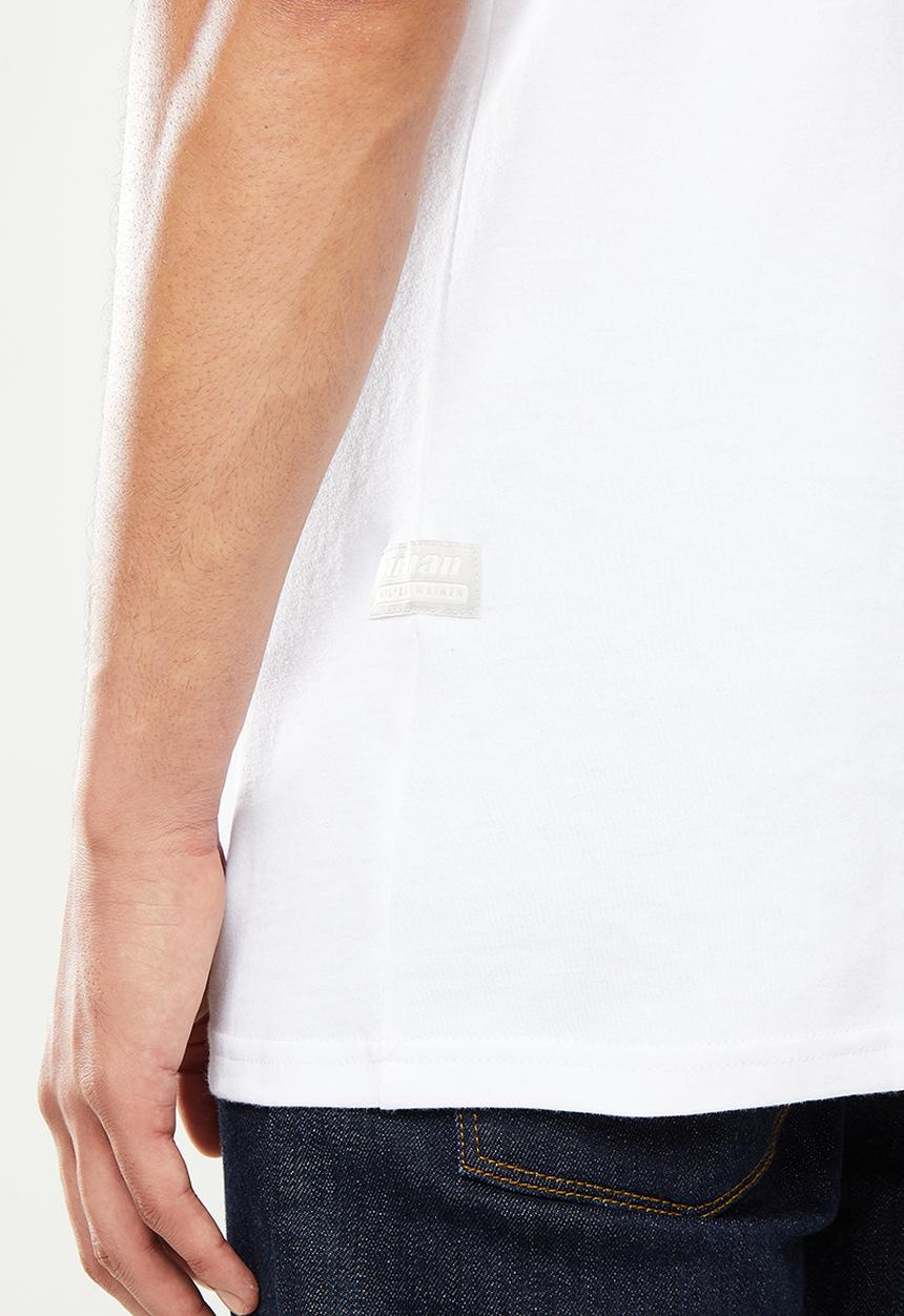urban° - Urban v-neck short sleeve tee - white