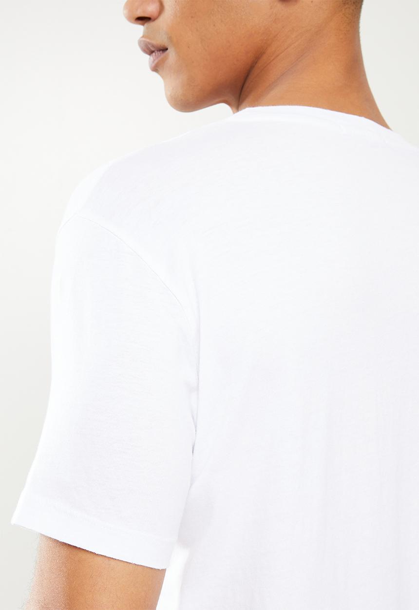 Replay - Square printed tee - white
