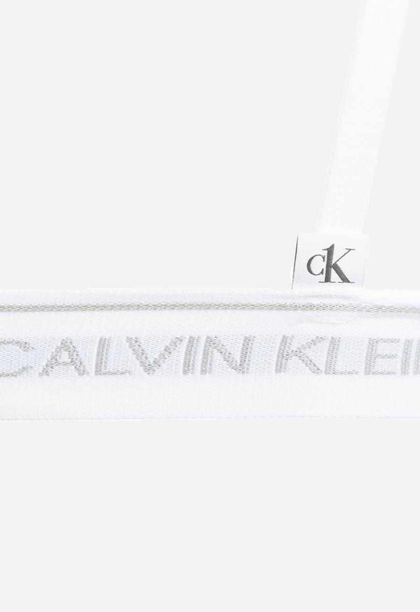 Calvin Klein - Unlined triangle - white