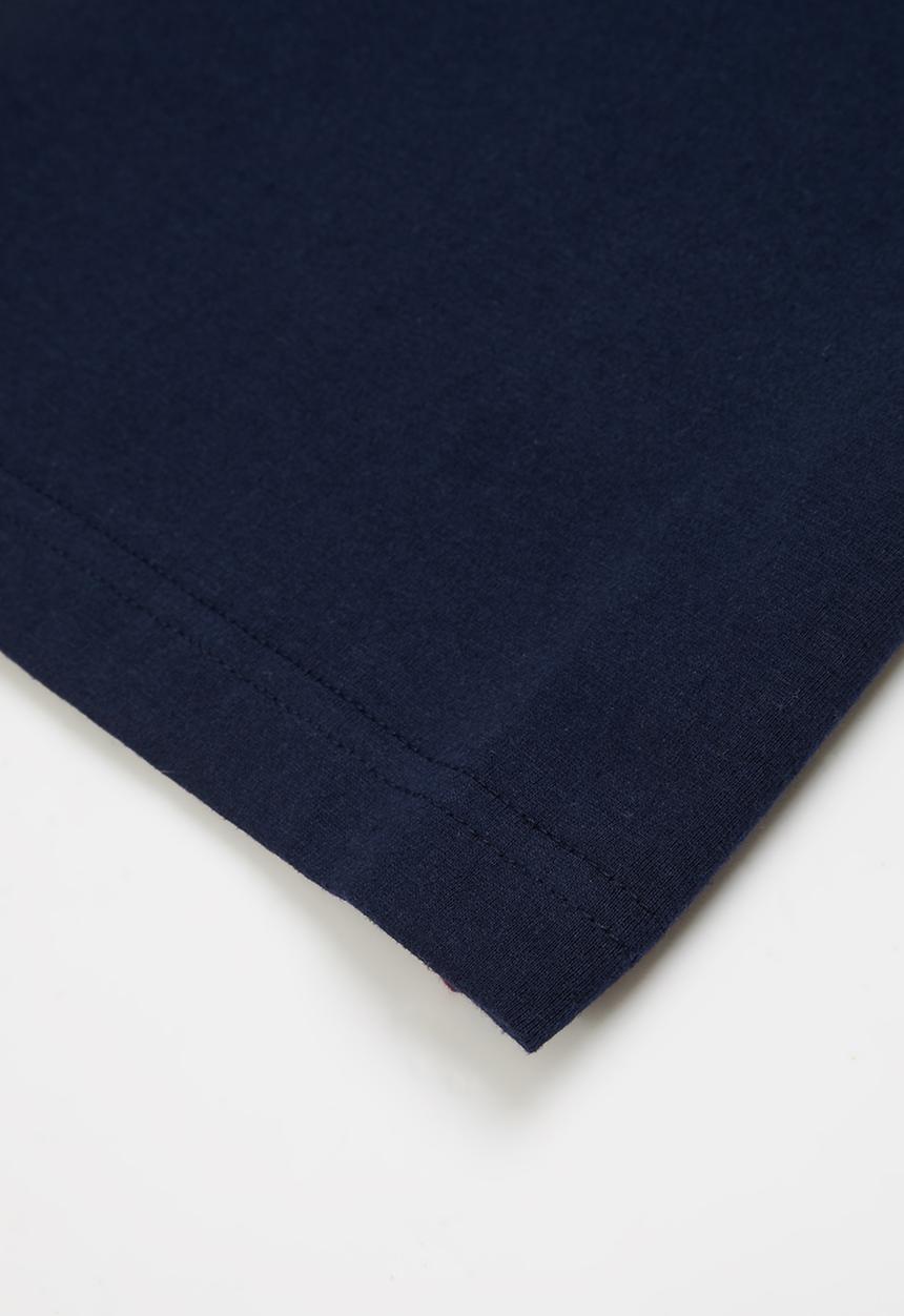 Pierre Cardin - Colour block - burgundy & navy 