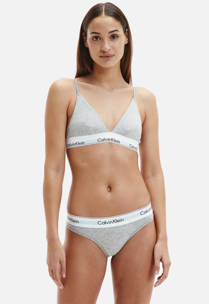 Calvin Klein - Thong - grey heather