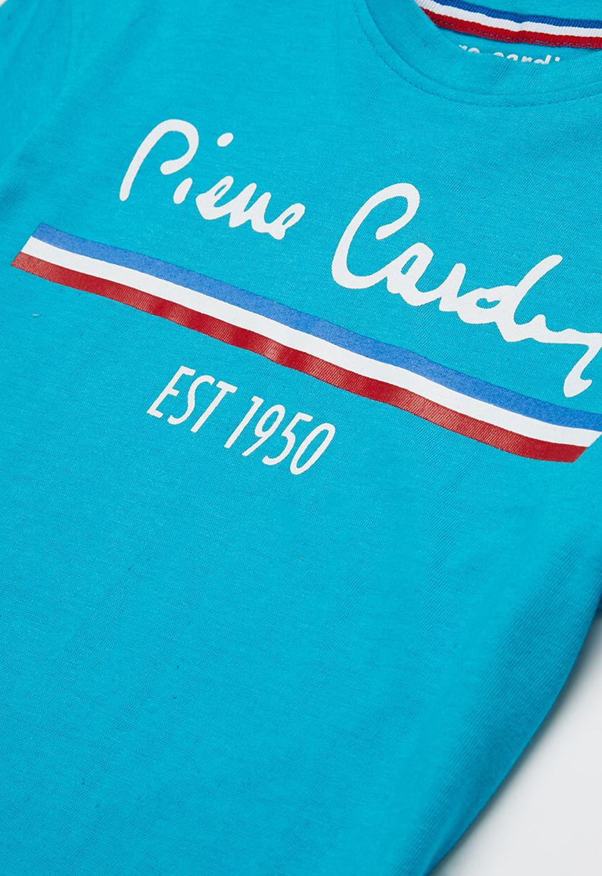 Pierre Cardin - Est heritage tee - blue