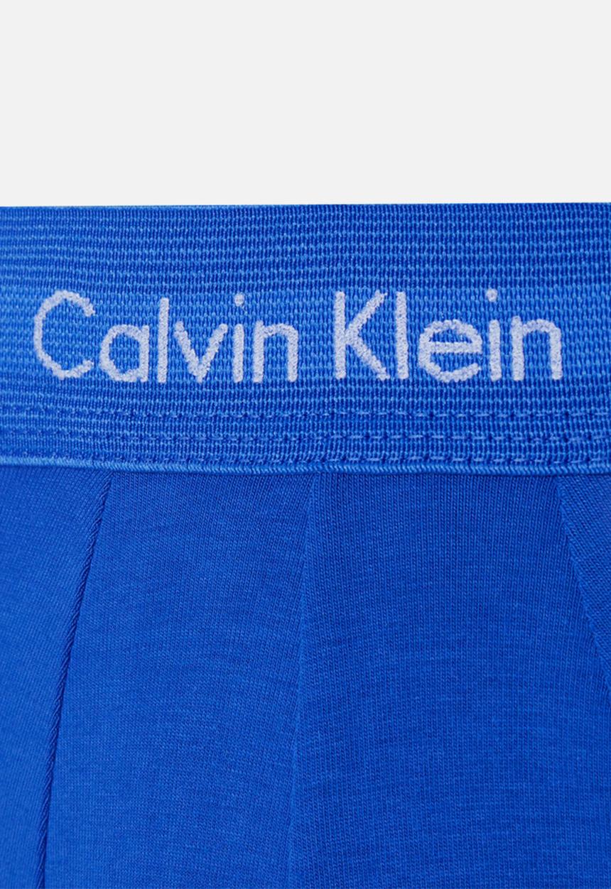 Calvin Klein - 3 Pack low rise trunk - black & blue