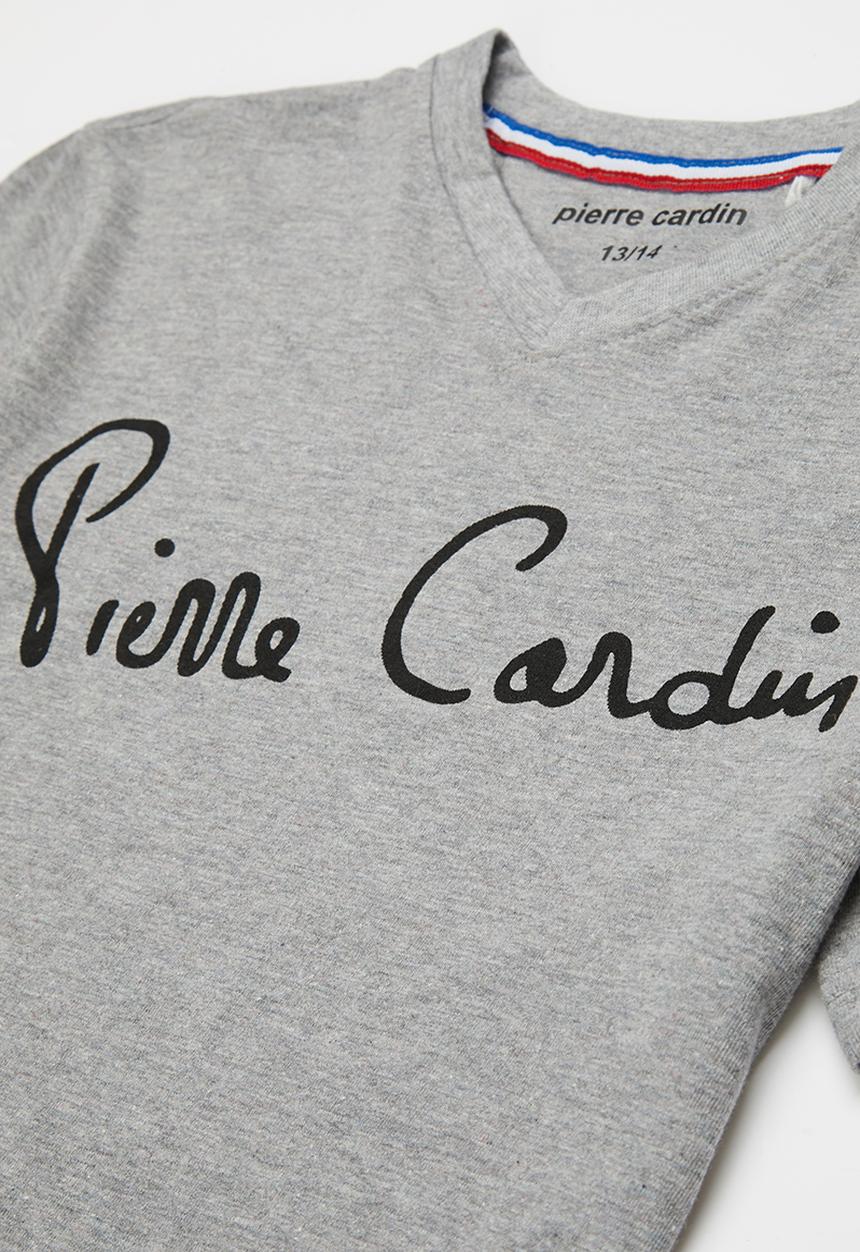 Pierre Cardin - Signature heritage v-neck - grey