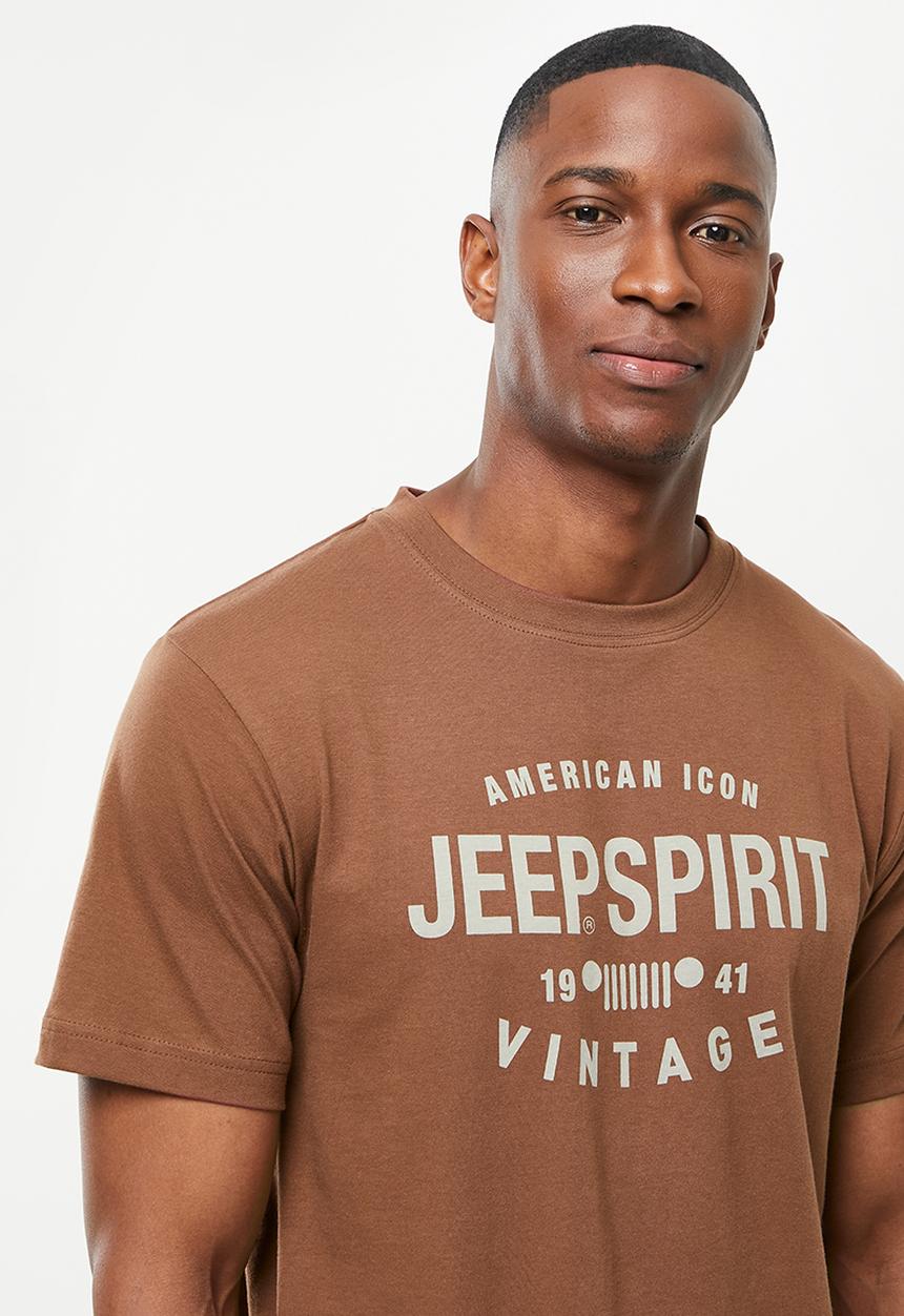 JEEP - Basic print graphic tee - grande
