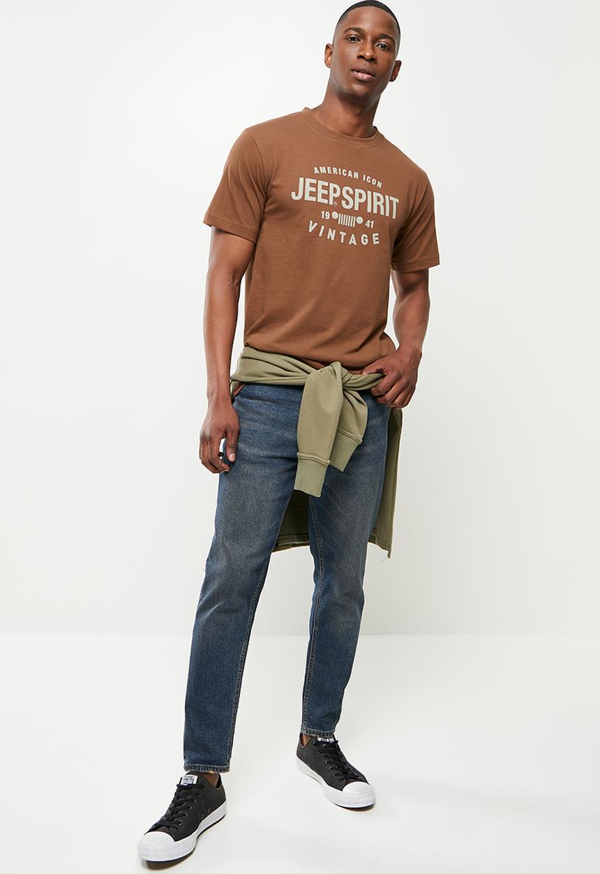 JEEP - Basic print graphic tee - grande